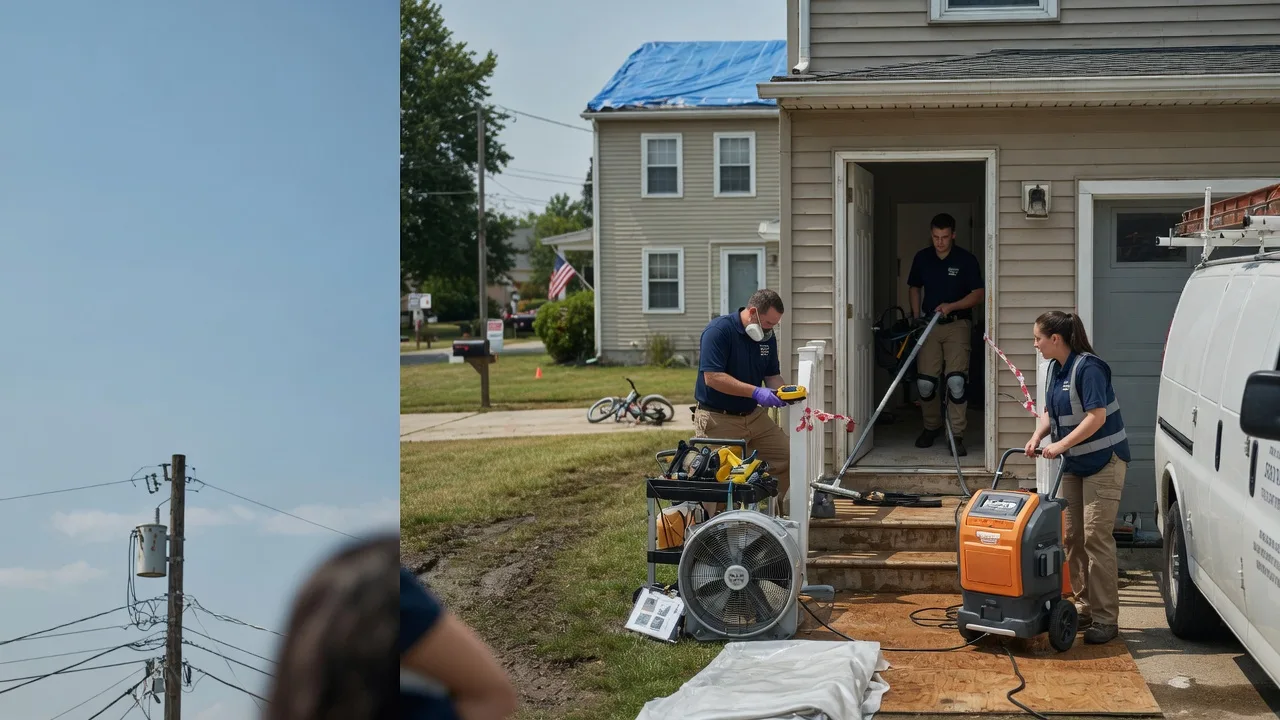 Water Damage Repair in Woodbine, KS near me